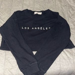 LA Cropped Shirt